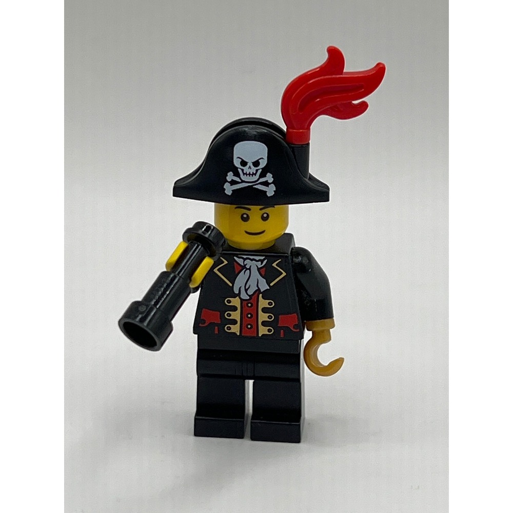 LEGO Pirates Captain Minifigure with Hook Hand and Telescope pi138a